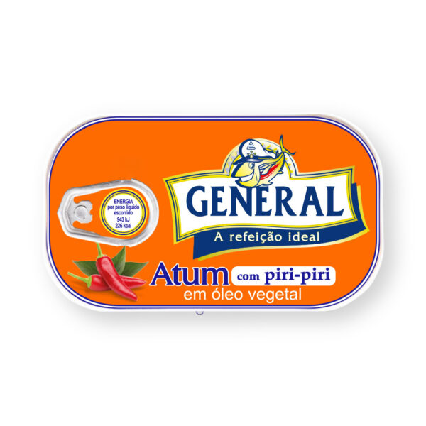 Atum em Óleo Vegetal com Piri-Piri