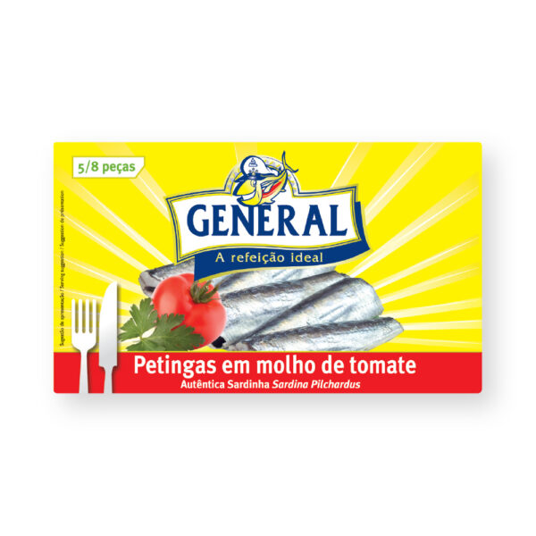 Petingas em Tomate