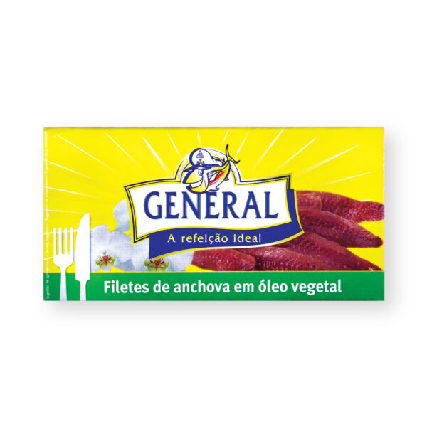 Filetes de Anchova em Óleo Vegetal